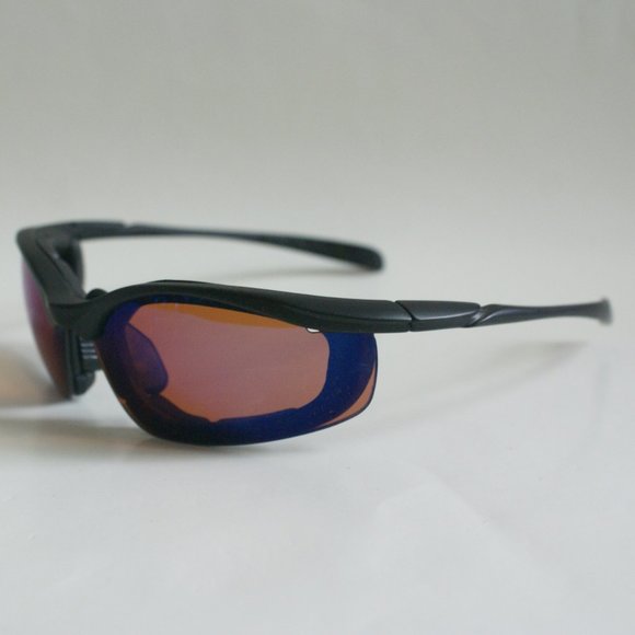 NWT Sports Wrap semi-rimless blade w/gasket foam (motorcycle/cycling) eyewear - Picture 7 of 10